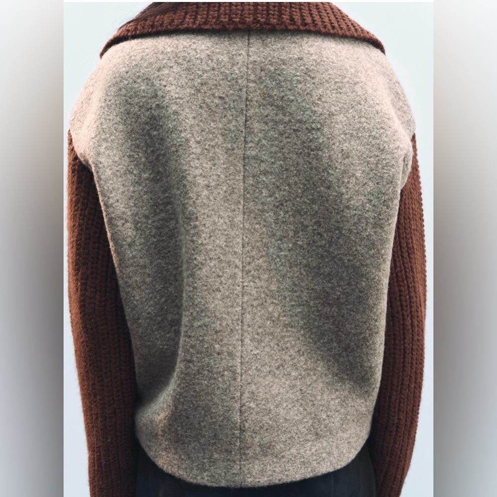 Wool Blend Toggle Jacket - Picture 7 of 8